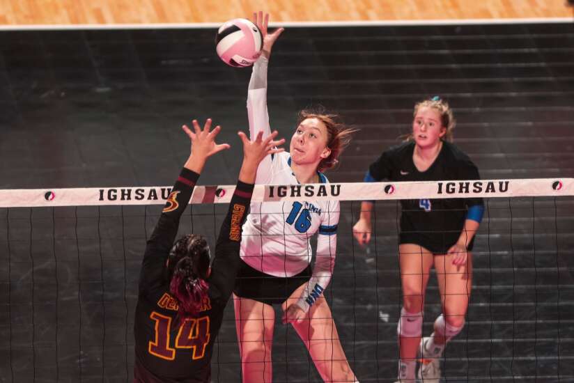 Photos: Denver vs. Dike-New Hartford in Iowa high school state volleyball tournament