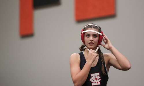 City High’s Claire Brown enjoyed season on the mat