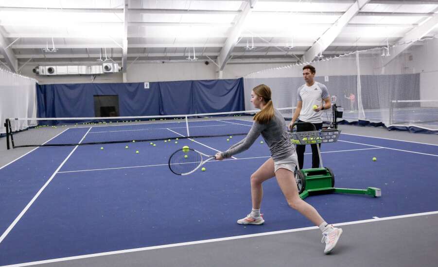 MY BIZ: Indoor tennis club reopens, adds pickleball 