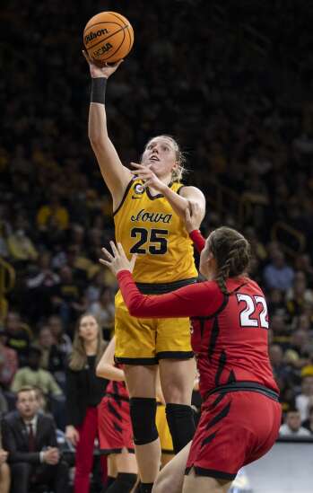 Iowa’s Monika Czinano: Perfect from the field, perfect from the line in NCAA tournament win