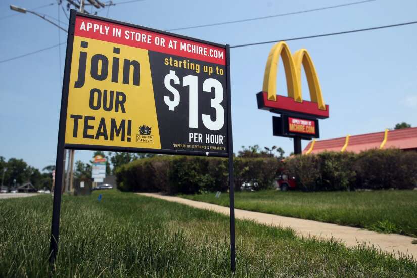 Iowa jobless numbers unchanged in August