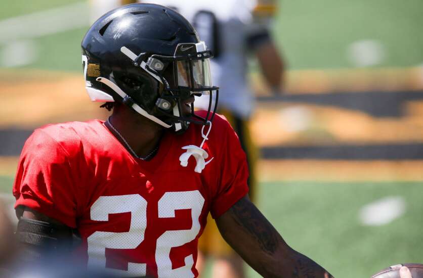 Iowa defensive back Terry Roberts makes the most of his opportunities