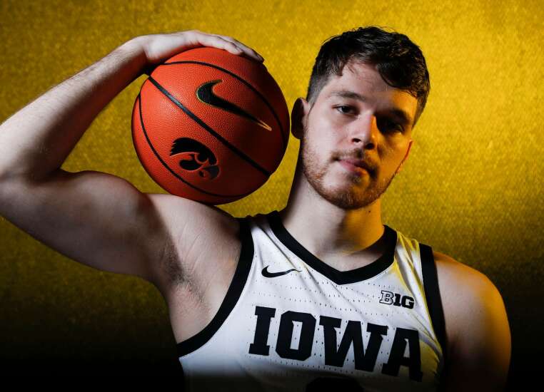 Iowa men’s basketball received news, not gave it, on Media Day