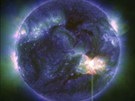 Strong solar storm could disrupt communications and produce northern lights in U.S.