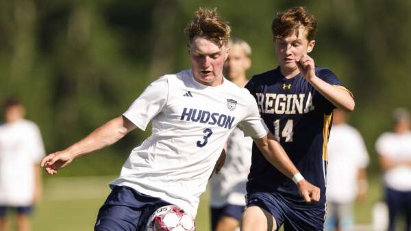 Regina looks strong in boys’ state soccer quarterfinal shutout of Hudson