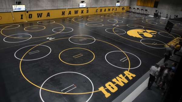 Take a look inside Iowa’s new wrestling facility