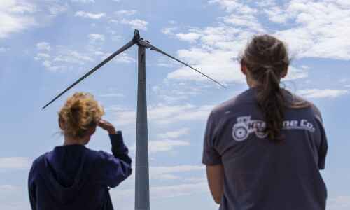 Cleaning up storm-damaged turbines can take months