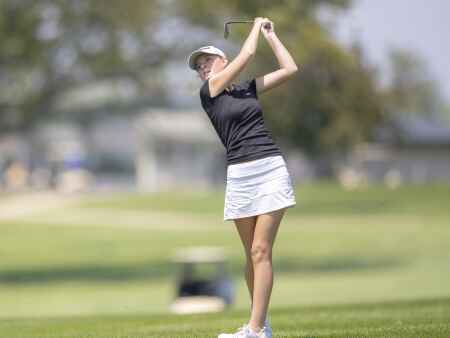 Photos: Class 4A girls’ golf regional at Gardner