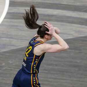 After getting her flowers at Iowa, Caitlin Clark tries to lift Fever from the dirt