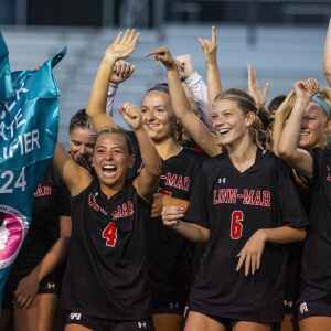 Photos: Linn-Mar beats Iowa City West in a girls’ soccer regional final