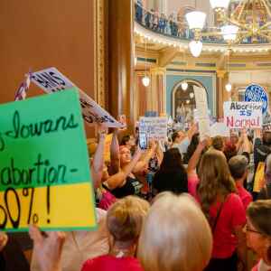 Abortion-rights group endorses Iowa Democratic congressional challengers