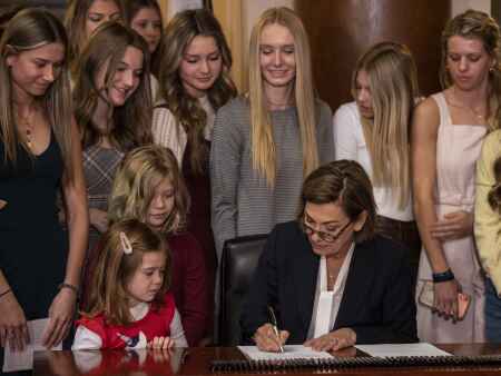 Opinion: Title IX change raises Iowa Gov. Kim Reynolds’ ire