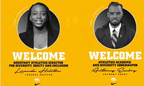 Hawkeye athletics, while fighting lawsuit, makes two diversity hires