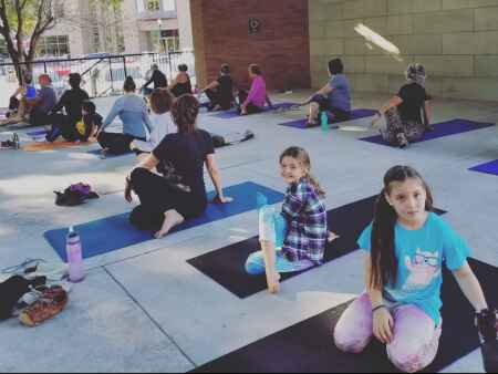 Yoga in the park starts in Washington this weekend