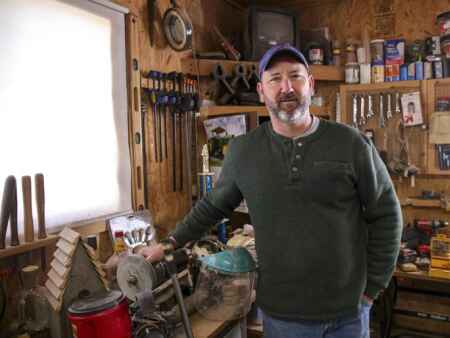 Building for birds: Reclaimed barn wood keeping math teacher busy