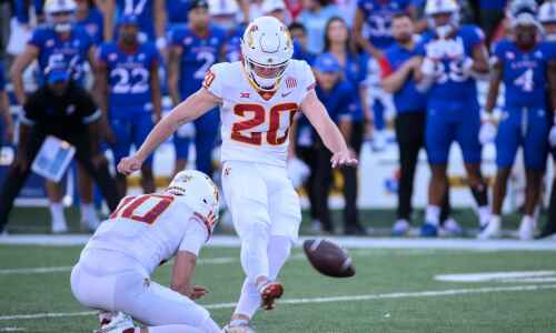 Mistakes add up in Iowa State loss to Kansas