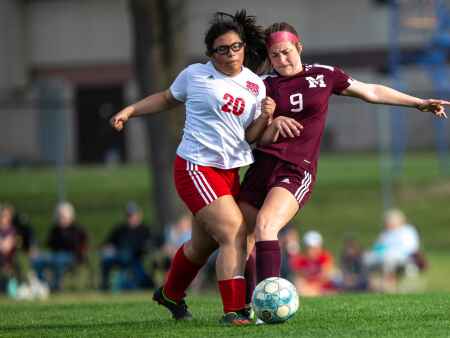 Photos: Mount Vernon girls’ soccer hosts Cedar Rapids Washington