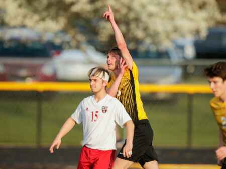Photos: Williamsburg vs. Vinton-Shellsburg, Iowa high school boys’ soccer