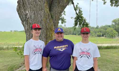 This family will accompany separate teams to state baseball