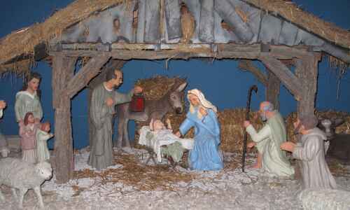 German prisoners created Nativity in Iowa POW camp during WWII