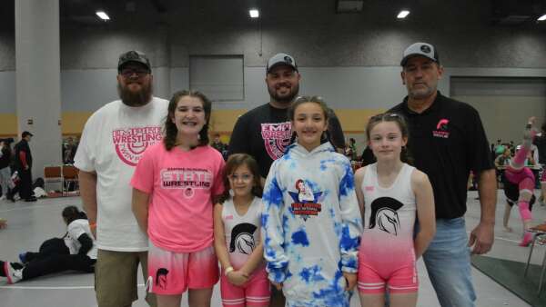 Youth wrestlers compete in Twin Rivers Girls Classic