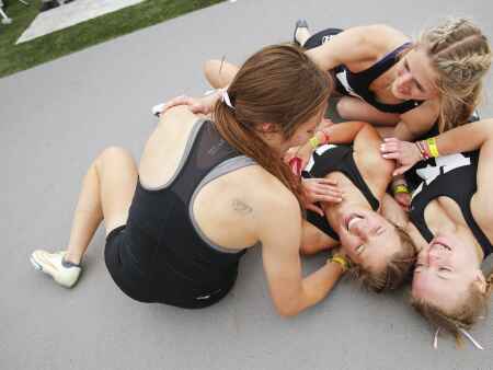 Photos: Iowa high school state track and field Day 3