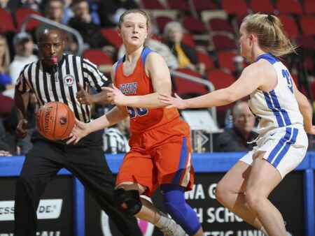 Photos: Jesup vs. Dike-New Hartford, Iowa Class 3A girls' state basketball quarterfinals