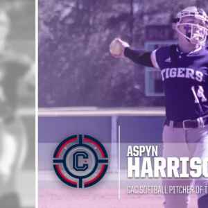 IW softball’s Harrison and Lantz named CAC pitcher and hitter of the week
