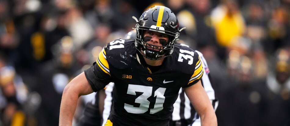 Jack Campbell becomes Iowa’s first winner of Butkus Award