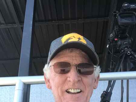 The Iowa fan who attended every 2021-22 Hawkeye home event