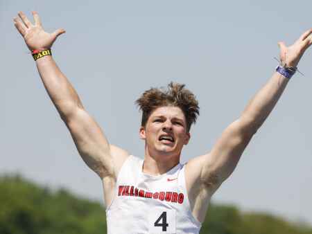 Owen Douglas wins crucial race to help Williamsburg share 2A state title