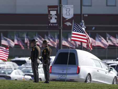 Photos: Funeral for Iowa State Patrol Sgt. Jim Smith
