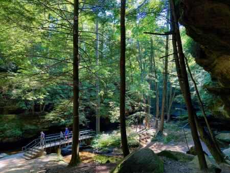 Explore the Hocking Hills, the foothills to the Appalachia Mountains in Ohio