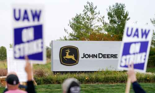 Two judges, two different rulings on picketing at Iowa Deere sites