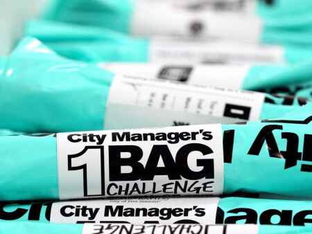Event celebrating 10th year of C.R. City Manager’s 1-Bag Challenge