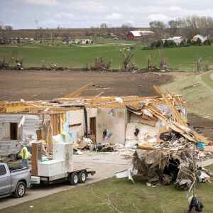 Minden man dies in spate of Iowa tornadoes