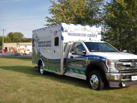Ambulance transfer truck draws controversy