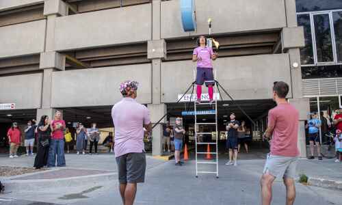International jugglers plan never-before-seen act on Cedar River