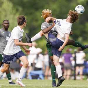 Photos: Xavier vs. Des Moines Hoover in state soccer quarterfinals