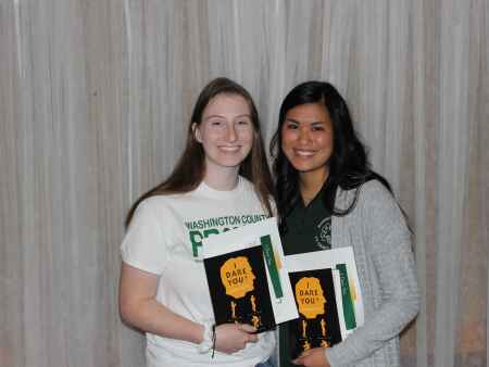 4-Hers Bailey Rees and Katie Leichty honored with ‘I Dare You’ Leadership Award