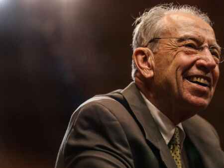 Grassley touts efforts on retirement, prescription drug cost at Global Insurance Symposium in Des Moines