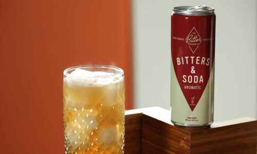 Bitters and soda, the classic combination, now comes in a can