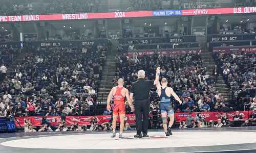 Day 2 Olympic Trials updates: Spencer Lee wins Olympic Trials, beating Gilman in two
