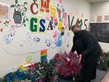 Holiday wreaths up for bid to help LGBTQ Youth Center