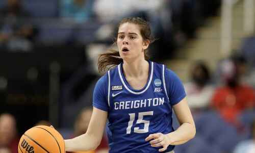 No. 20 Creighton starts hot, sinks UNI women’s basketball