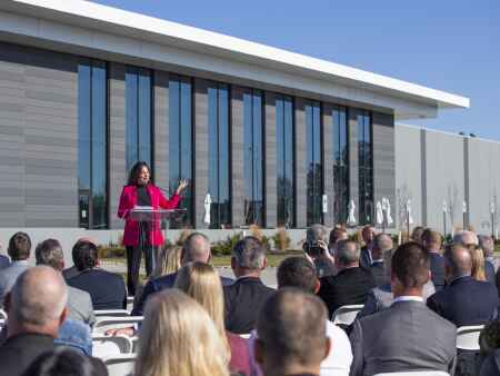VIPs welcome BAE Systems’ state-of-the-art facility