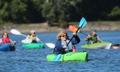 Paddlers float down newly designated water trail on Cedar River