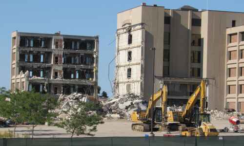 Demolition continues on Transamerica buildings