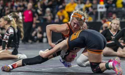 Girls’ state wrestling photos: Day 1, second session