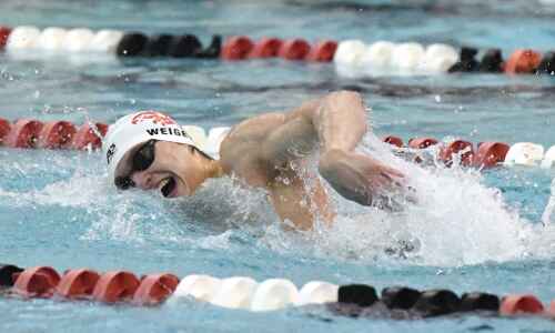 Boys’ state swimming: City High’s John Weigel stays motivated